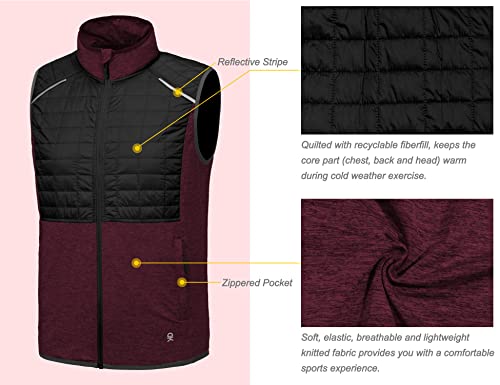 Little Donkey Andy Men's Lightweight Golf Vest Warm Outdoor Sleeveless Jacket for Hiking Travel Running Casual4