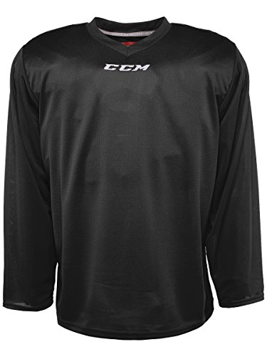 Trainingstrikot CCM 5000 Jersey SR, Schwarz, L