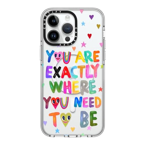 Coque transparente iPhone 14 Pro Max CASETiFY haute résistance antichoc MagSafe