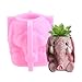 appuivbt 3D Elephant Flower Pot Resin Mold Silicone,Succulent Plants Planter Pot Cement Molds Plaster Concrete Mould,Pen Holder Mold