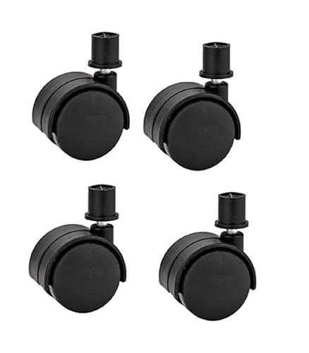 Air Cooler Compatible Wheels 19mm Piller Size Swivel Plug-in Castor Wheels for Home Coolers (Pack of 4)