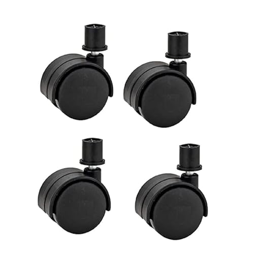 Air Cooler Compatible Wheels 19mm Piller Size Swivel Plug-in Castor Wheels for Home Coolers (Pack of 4)
