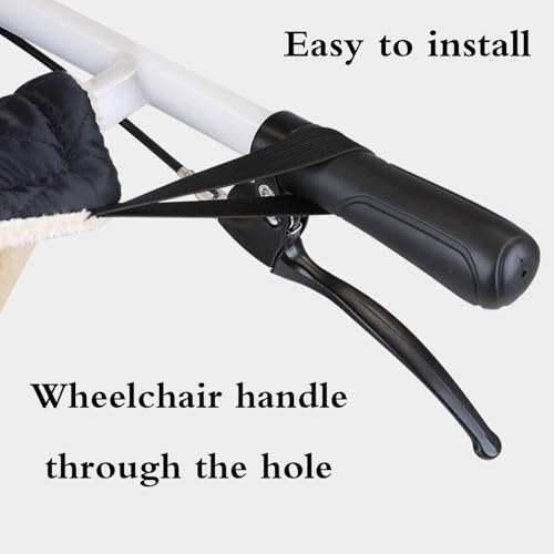 Couverture chaude pour fauteuil roulant hiver imperméable et confortable