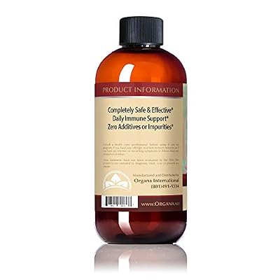 Organa Nano Colloidal Silver 8 oz (100 PPM)- The Best Colloidal Silver - Colloidal Minerals