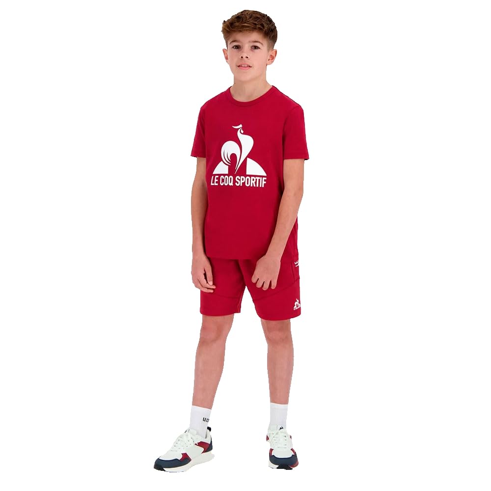 Le Coq Sportif Ess Short Regular N°1 Enfant - Shorts - Short Hybride - Mixte Enfant