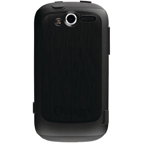 OtterBox Commuter Series Hybrid Case for HTC myTouch 4G - 1 Pack - Case - Retail Packaging - Black