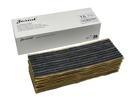Image of TS-235D150 Tire Repair Strings 150pcs, Tire Repair Plugs 200 x 3.5 mm / 8 inch x 0.14 inch Thin Black Rubber Strips for Car, Bike, UTV, ATV