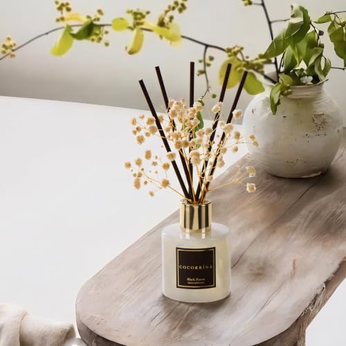 Image of COCORRINA Reed Diffuser - Black Forest 3.38 fl oz Reed Diffuser for Bedroom Bathroom Home Decor