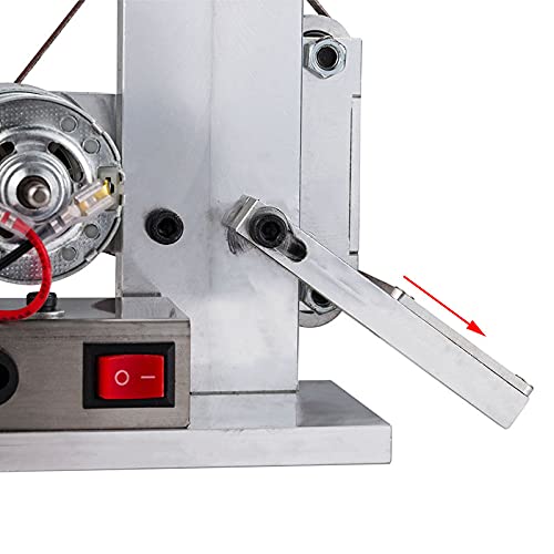 Cozyel 110V Mini Belt Sander Electric Sanding Polishing Grinding Machine Knife Apex Edge Sharpener 9000Rpm With 10Pcs Abrasive Belts For Metal Wood Acrylic Polish #TOP5