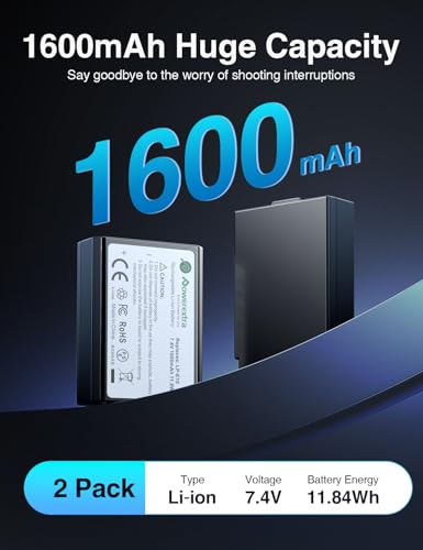 Image of LP-E10 Battery and Fast 20W Dual Charger Compatible with Canon Rebel T7 Battery,T6,T5,T3,Kiss X50,Kiss X70,T100,EOS 1100D,1200D,1300D,1500D,2000D, 3000D,4000D with SD Card Slot