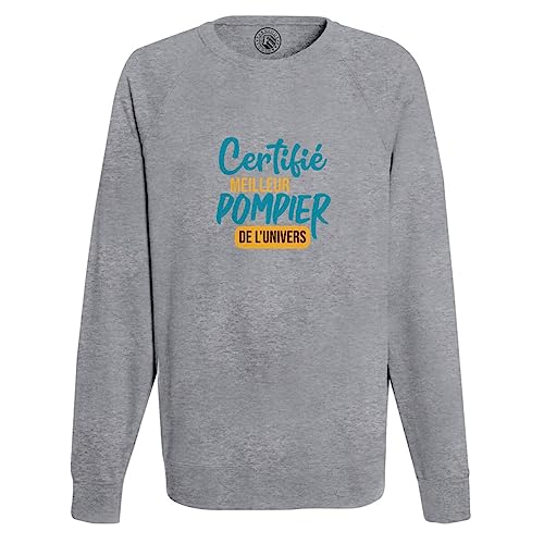 Sweatshirt Homme Pompier Volontaire idéal pour les moments de détente après l'urgence