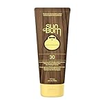 Sun Bum Original SPF 30 Moisturizing Sunscreen Lotion | Vegan and Broad Spectrum UVA/UVB Sunscreen with Vitamin E | 177 ml, white