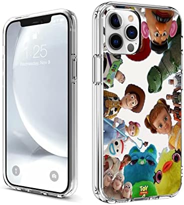Funny Designed for iPhone 13 Pro Max Case for Men/Women/Girl/Boy, Clear Soft TPU Case with 4 Corners Shockproof Protection (Cute-Funny-Toy-Story)