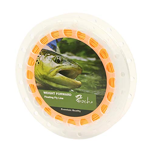 Croch Weight Forward Fly Fishing Line WF 3F 4F 5F 6F 7F 8F 100ft + Backing Line+ 9ft Leader