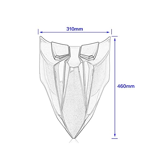 Carénage arrière Ninja 650 capot selle carbone pour modèles 2017-2025 - 3