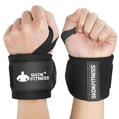 SKDK Gewichtheben, Handgelenkbandage für Crossfit, Powerlifting, Krafttraining, Bankdrücken, Bodybuilding, Kreuzheben Cover