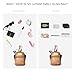 LATMAP 3L SMALL Sling Bag Fanny Packs For Women Men Mini Crossbody Chest Belt Travel Bag Purse Handbag Faux Leather Fashion Cute Light Grey