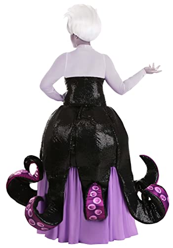 Disney's The Little Mermaid Ursula Costume For Women, Adult Black And Purple Premium Octopus Dress Halloween Outfit 3X #TOP3