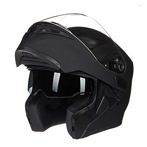 Travel Pillows Casco para Motocicleta Casco Modular Que se Puede Abrir Dot/ECE Casco Integral con Tapa Integral Casco de Seguridad Integrado con Visor de Gafas