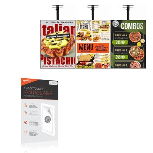 BoxWave Screen Protector Compatible With Canlarriz ACD1-N270-NA1-500 (27 in) - ClearTouch Anti-Glare (2-Pack), Anti-Fingerprint Matte Film Skin