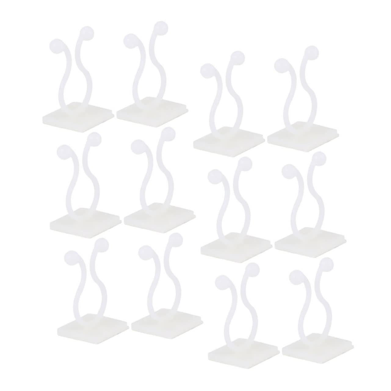 Toyvian 4 Sätze Wandclips Für Kletterpflanzen Unterstützung Für Geldpflanzen Wandbefestigung Für Ranken Einfache Für Glatte Oberflächen 100 Stück * 4