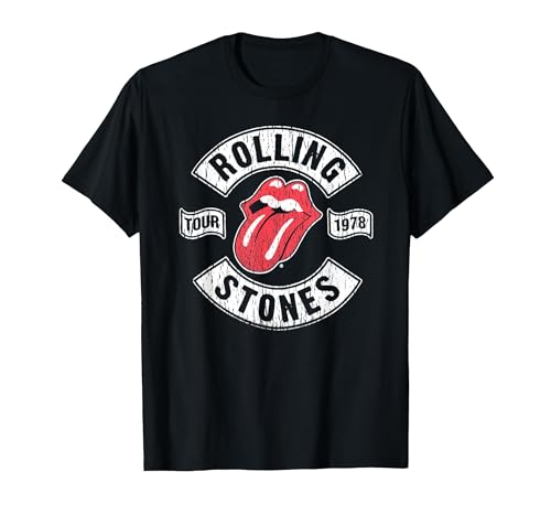 The Rolling Stones Tour 1978 T-Shirt, Men, Black, XX-Large