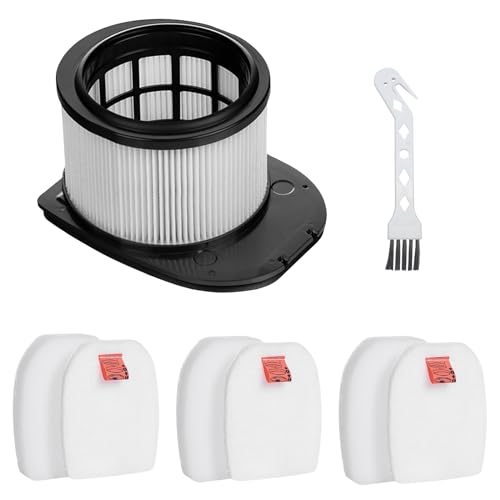 IZ400/IZ420 Filters for Shark Stratos, Anti Hair Wrap Plus Pet Pro Cordless Stick Vacuum Cleaner IZ400 IZ420 IZ400UK IZ400UKT IZ420UKT,1 HEPA Motor Filter+3 Spare Foam Filters+1 Clean Brush