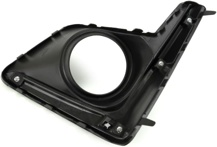 For Subaru Crosstrek Fog Light Cover 2016 2017 Passenger Side | Textured Black | w/Chrome Trim | DOT/SAE Compliance | SU1039112 | 57731FJ420
