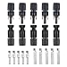 HQST MC4 Male/Female Solar Panel Cable Connectors (5 Pairs)