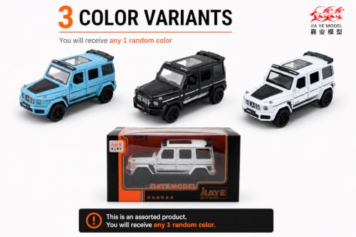 Image of Mercedes G-Class G800 G Wagon 1:36 Scale Die-Cast Metal Car Model - Openable Doors Pull-Back Alloy Luxury SUV Collectible Toy
