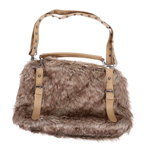 Sac bandoulière en peluche Mikikit : fini les sacs rigides