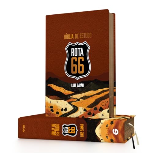 BÍBLIA NVI DE ESTUDO ROTA 66 – Com Comentários de Luiz Sayão