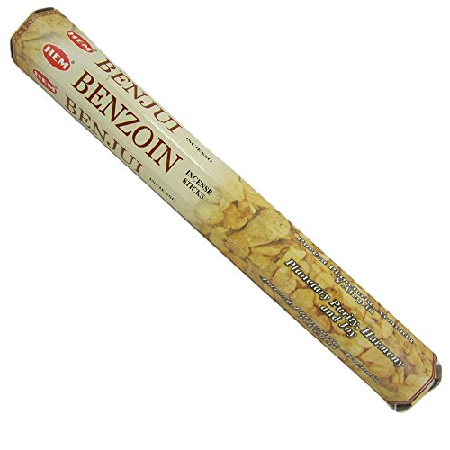 Hem - ENCENS BENJOIN - Lot DE 6 BOITES DE 20 BATONS DE 20 G - Qualite SUPERIEURE Cover