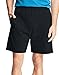 Hanes Mens Jersey Cotton With Pocket Workout-and-training-shorts, Black, XX-Large US, O8790
