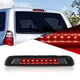 Auto Dynasty LED Rear High Mount Centre 3rd Third Tail Brake Light Stop Lamp Compatible with Toyota 4Runner 2003-2009, Non Spoiler Models, Chrome Housing Smoked Lens