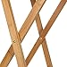 Mesita Plegable nórdica marrón de bambú para Cocina Basic - LOLAhome