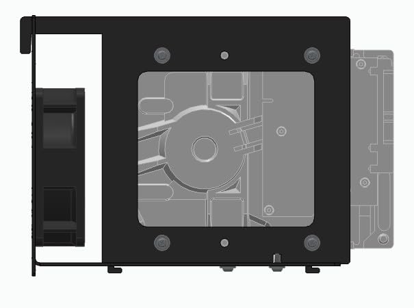Support de disque dur 10" 3U pour 6 HDD 3.5 en acier robuste - 5