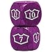 Deluxe 22MM Swamp Loyalty Dice Set with 7-12 for Magic: The Gathering
