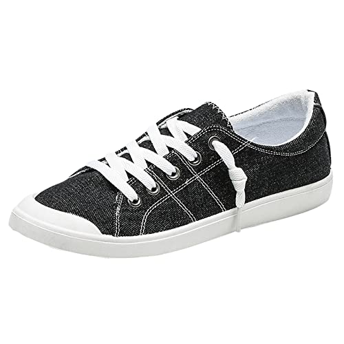 Baskets vulcaniser chaussures de toile souple couleur unie pour femmes