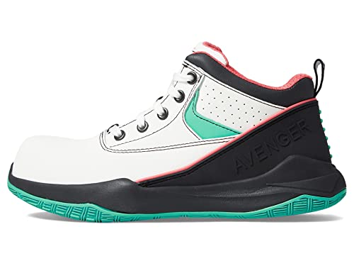 Avenger Work Boots Reaction Women’s Shoes – Action Nubuck Upper – Lace Closure – Round Toe Silhouette4