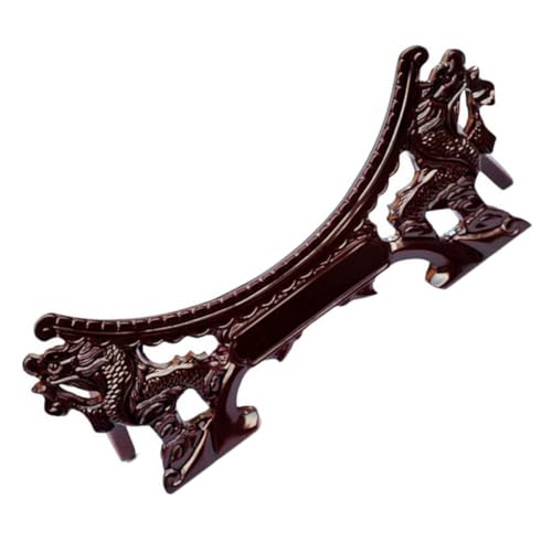 LIFKICH Plate Stand for Display Dragon Plate Holder Sturdy Plate Display Rack Decorative Easel for Plates Pictures and Art Compact and Reliable Support
