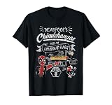 マーベル デッドプール チミチャンガ 風味の爆発 Tシャツ