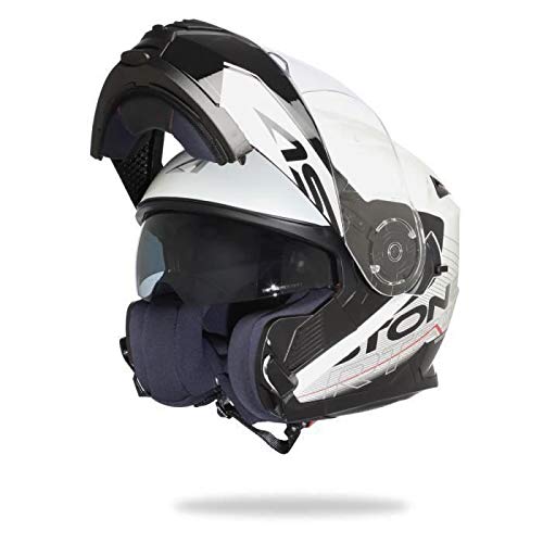 ASTONE RT1200 Touring Modular Helmet White Black Size M