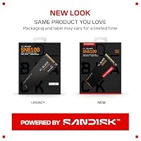 WD_Black SN8100 8 TB PCIe 5.0x4 (bis zu 14.900/14.000 MB/s Lese-/Schreibgeschwindigkeiten TLC 3D CBA NAND) Powered by SANDISK – Ansicht 3