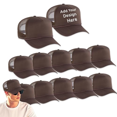 Custom Sublimation Hats 12 Pack