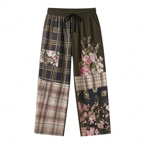 Pantalon léger homme au design imprimé 3D pour un look casual chic au quotidien