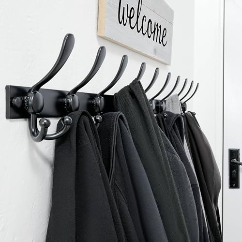 Dseap Coat Rack Wall Mount 2.0 Pro: Heavy Duty 300% Thicker, 16" Stud Mount, Stainless Steel Wall Coat Hooks Hanger for Clothes Jackets Hats Entryway Closet, MaxStrong Series, Antique Copper by Dseap - Image 6