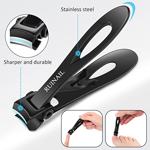 Toenail Clippers For Thick Nails, Large Toenail Clippers Nail Clipper For Thick Toenails Extra Wide Opening Toenail Clippers For Seniors Men Women, Sharp And Durable, Easy To Use #TOP2