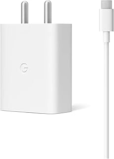 Google 30W 5A, USB C, Power Charger Combo for Google Devices GA02431-IN (Type C to C Cable Included