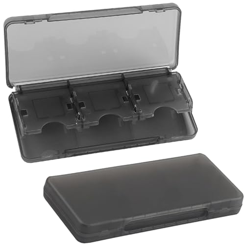 KJOET 3DS �\�t�g�P�[�X 6in1 �Q�[���J�[�h�P�[�X 2�{�Z�b�g ���[ �J�Z�b�g 1�w���ʃ^�C�v 6�����[�\ �ی� ���� �J�[�h�ی�n ���^ �y�� �g�тɕ֗� �������[ �u���b�N�i3DS/3DSLL/2DSLL/NDSI/NDS LITE�Ή��Q